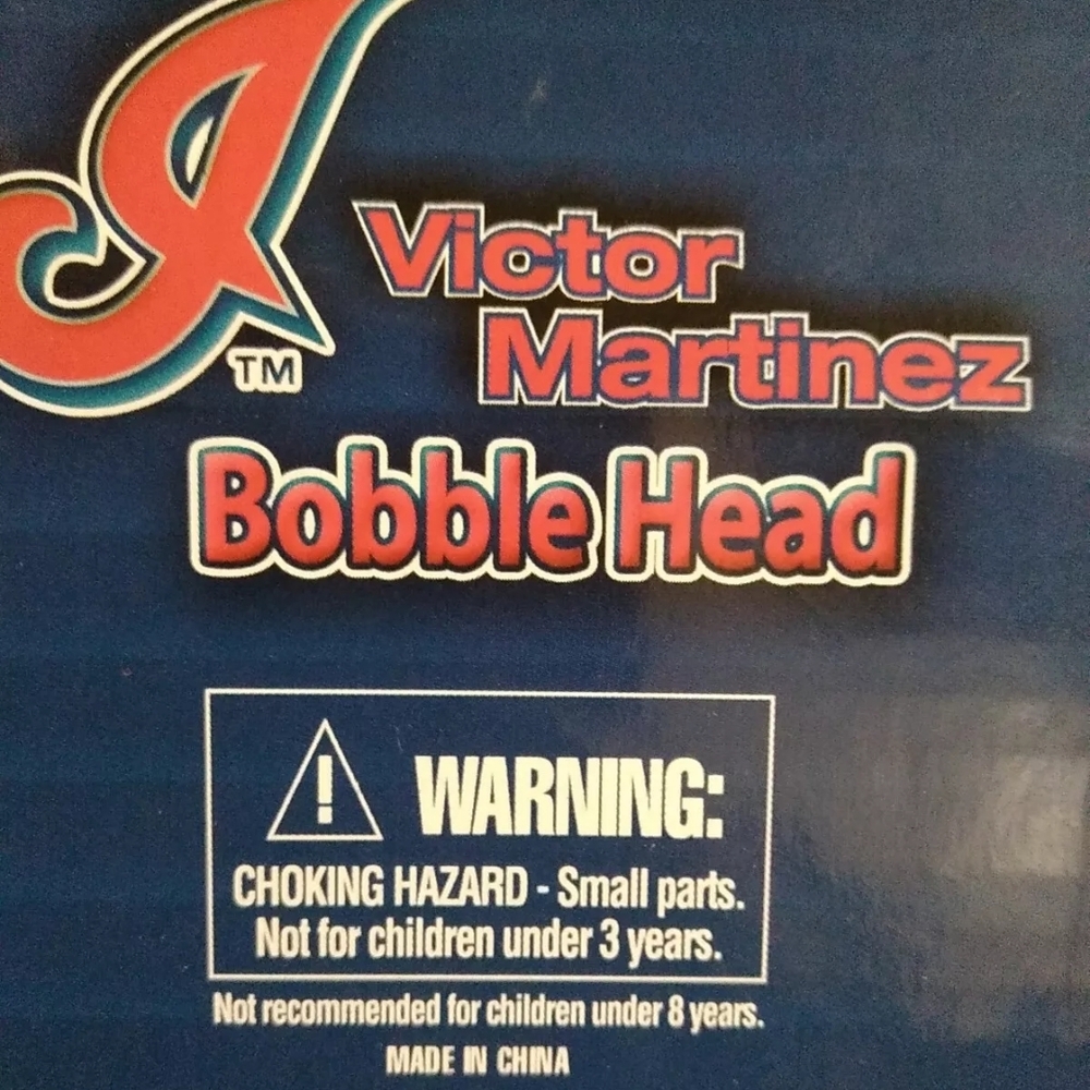 Victor Martinez Bobble Head Mlb Cleveland Indians 2005 Sga New.